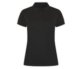 HENBURY LADIES' COOLPLUS® WICKING POLO SHIRT