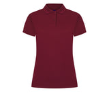 HENBURY LADIES' COOLPLUS® WICKING POLO SHIRT