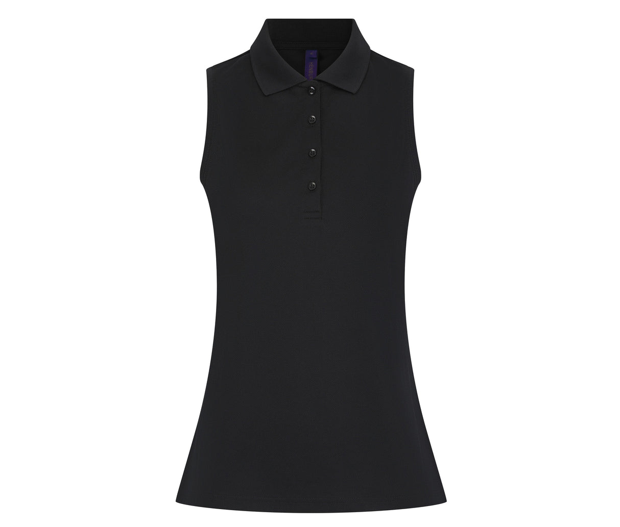 HENBURY LADIES' SLEEVELESS COOLPLUS® POLO SHIRT