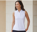 HENBURY LADIES' SLEEVELESS COOLPLUS® POLO SHIRT