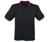 HENBURY COOLPLUS® TIPPED POLO SHIRT