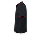 HENBURY COOLPLUS® TIPPED POLO SHIRT