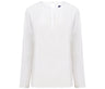 LADIES' PLEAT FRONT LONG SLEEVED BLOUSE