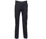 HENBURY LADIES' 65/35 FLAT FRONT CHINO