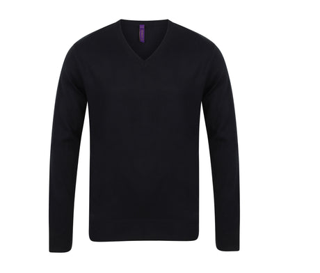 MEN'S V-NECK JUMPER