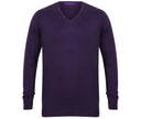HENBURY MEN'S V-NECK JUMPER