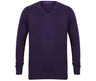 HENBURY MEN'S V-NECK JUMPER