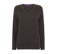 HENBURY LADIES' V-NECK JUMPER