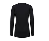 LADIES V-NECK BUTTON CARDIGAN