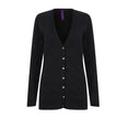 HENBURY LADIES V BUTTON CARDIGAN