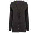 HENBURY LADIES V BUTTON CARDIGAN