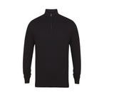 MEN'S KNITTED QUARTER ZIP JUMPER
