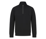 HENBURY UNISEX SUSTAINABLE 1/4 ZIP SWEATSHIRT