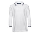 KIDS’ LONG SLEEVE PIQUÉ POLO SHIRT