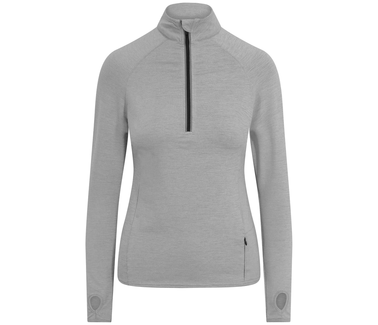 JUST COOL WOMEN'S COOL FLEX 1/2 ZIP TOP