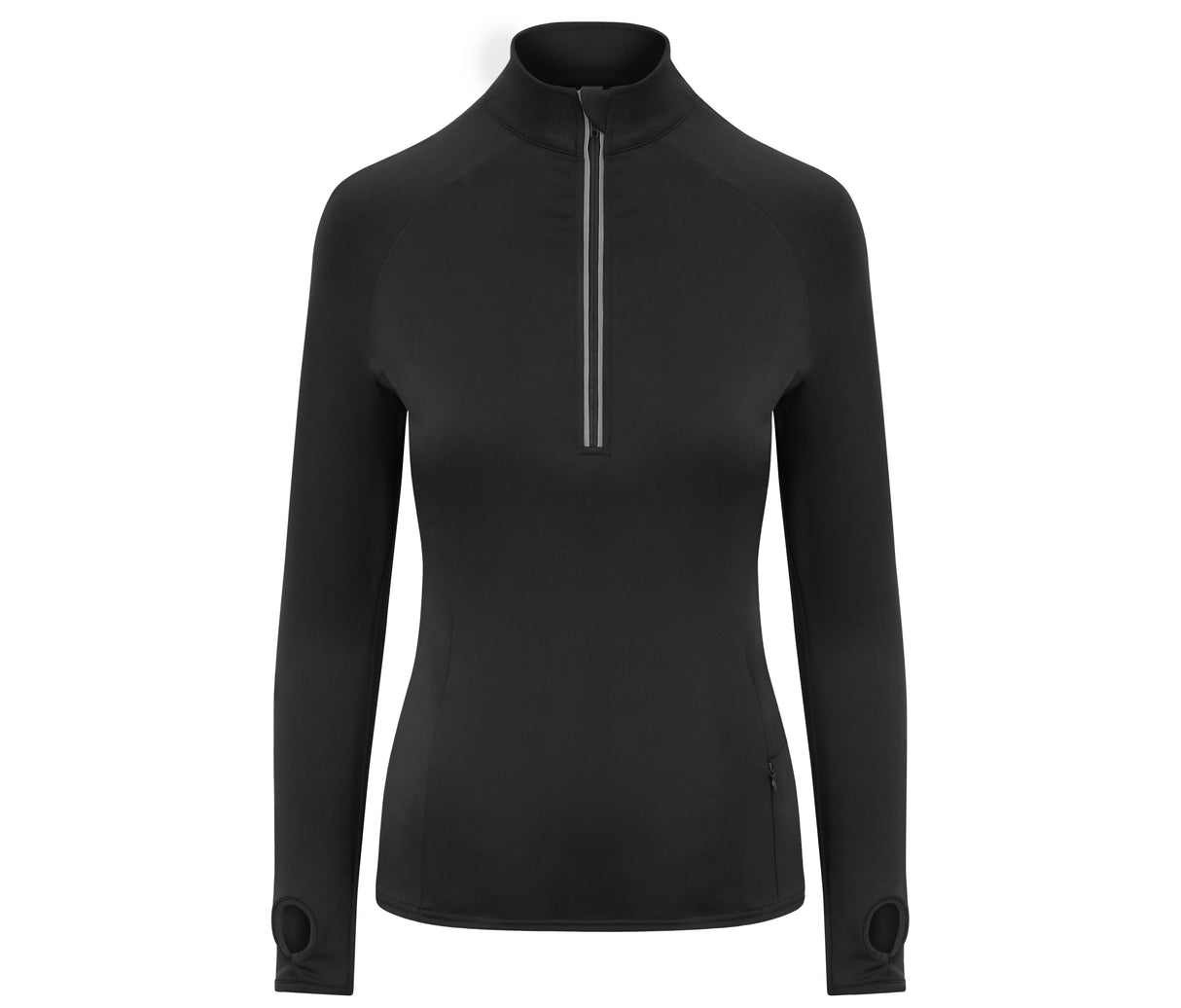 JUST COOL WOMEN'S COOL FLEX 1/2 ZIP TOP