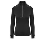 JUST COOL WOMEN'S COOL FLEX 1/2 ZIP TOP