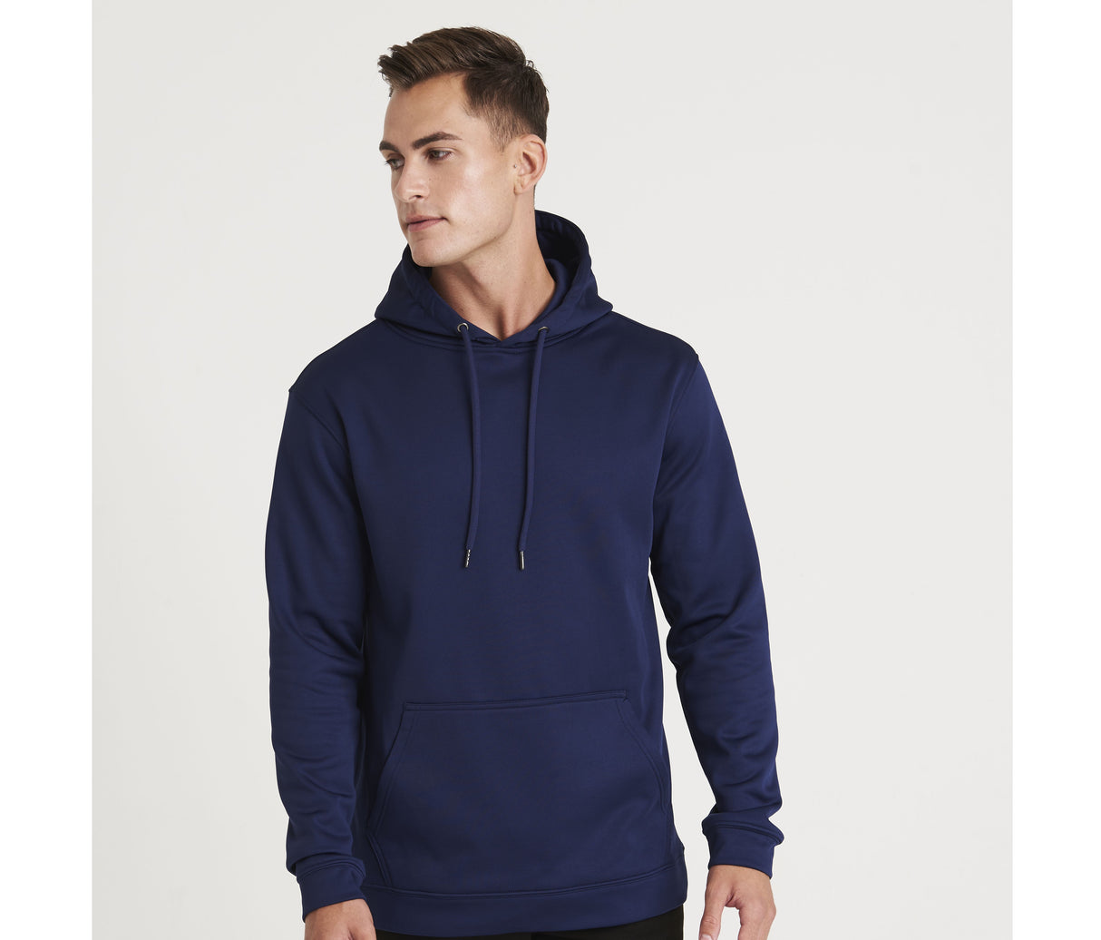 JUST HOODS SPORTS POLYESTER HOODIE