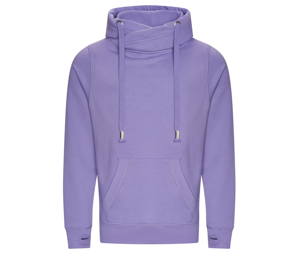 JUST HOODS CROSS NECK HOODIE