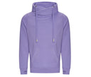 JUST HOODS CROSS NECK HOODIE