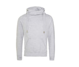 JUST HOODS CROSS NECK HOODIE