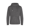 JUST HOODS CROSS NECK HOODIE