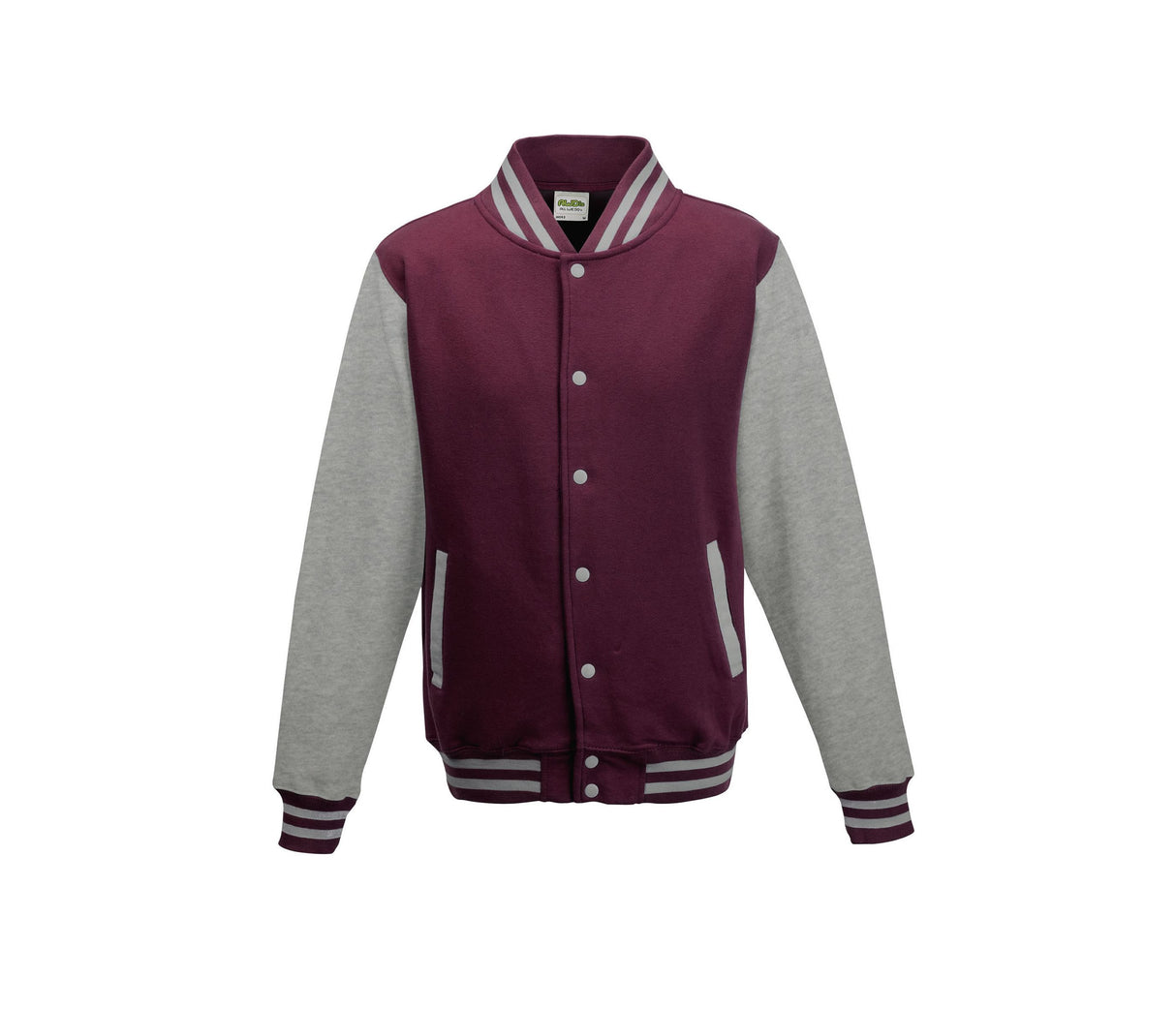 JUST HOODS KIDS VARSITY JACKET