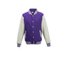 JUST HOODS KIDS VARSITY JACKET