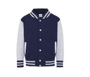 JUST HOODS KIDS' VARSITY JACKET