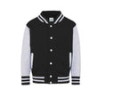 JUST HOODS KIDS' VARSITY JACKET