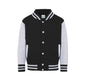 JUST HOODS KIDS VARSITY JACKET