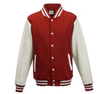 JUST HOODS VARSITY JACKET