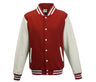 JUST HOODS VARSITY JACKET