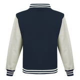JUST HOODS VARSITY JACKET
