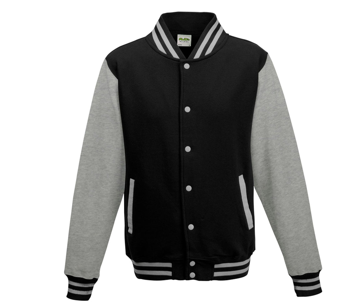 JUST HOODS VARSITY JACKET
