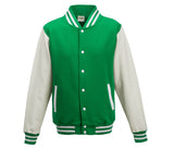 JUST HOODS VARSITY JACKET