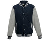 JUST HOODS VARSITY JACKET