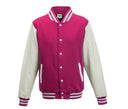 JUST HOODS VARSITY JACKET