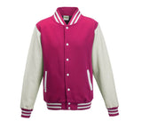 JUST HOODS VARSITY JACKET