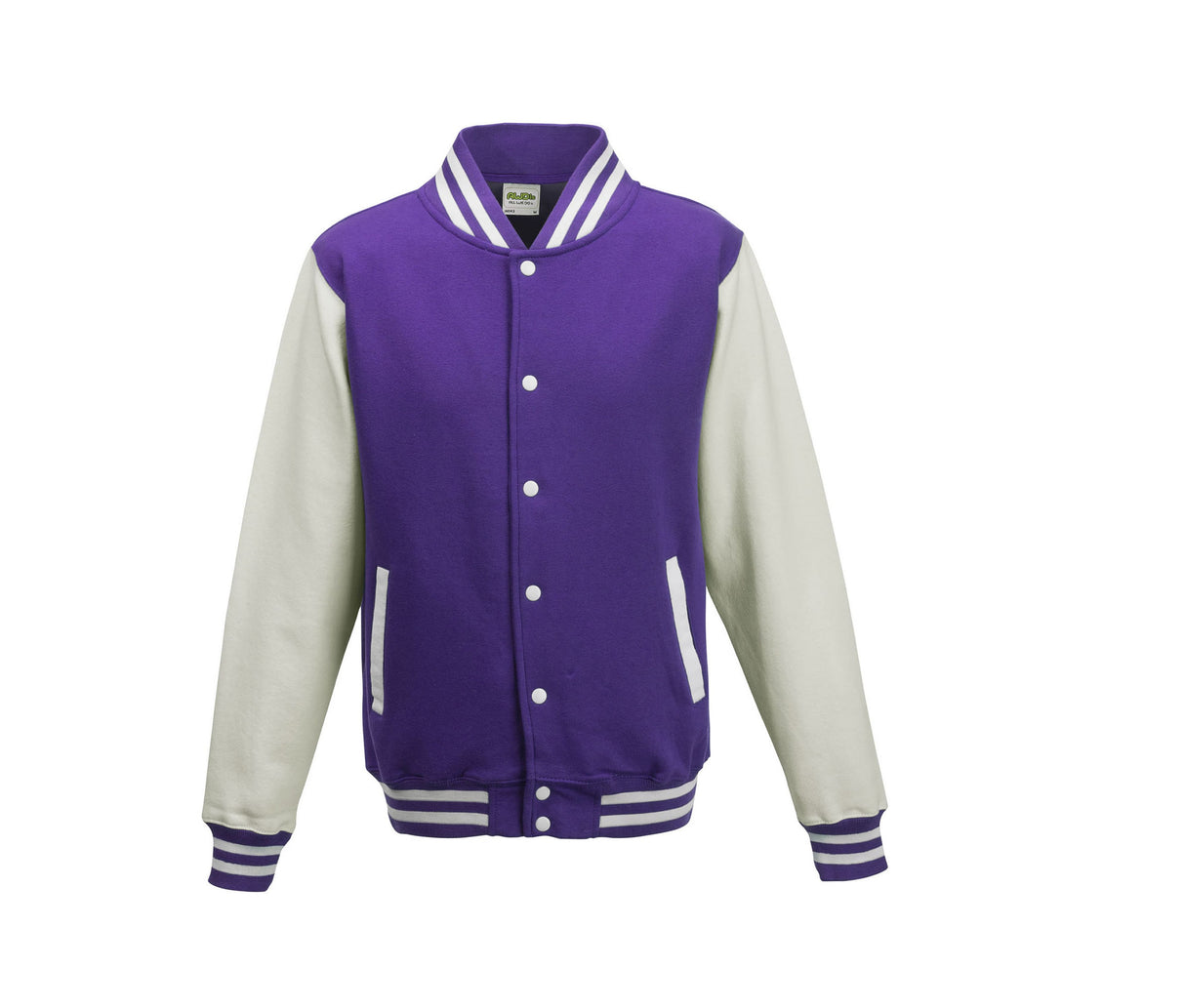 JUST HOODS VARSITY JACKET
