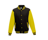 JUST HOODS VARSITY JACKET