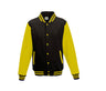 JUST HOODS VARSITY JACKET