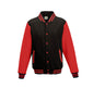 JUST HOODS VARSITY JACKET
