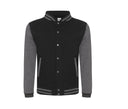 JUST HOODS VARSITY JACKET