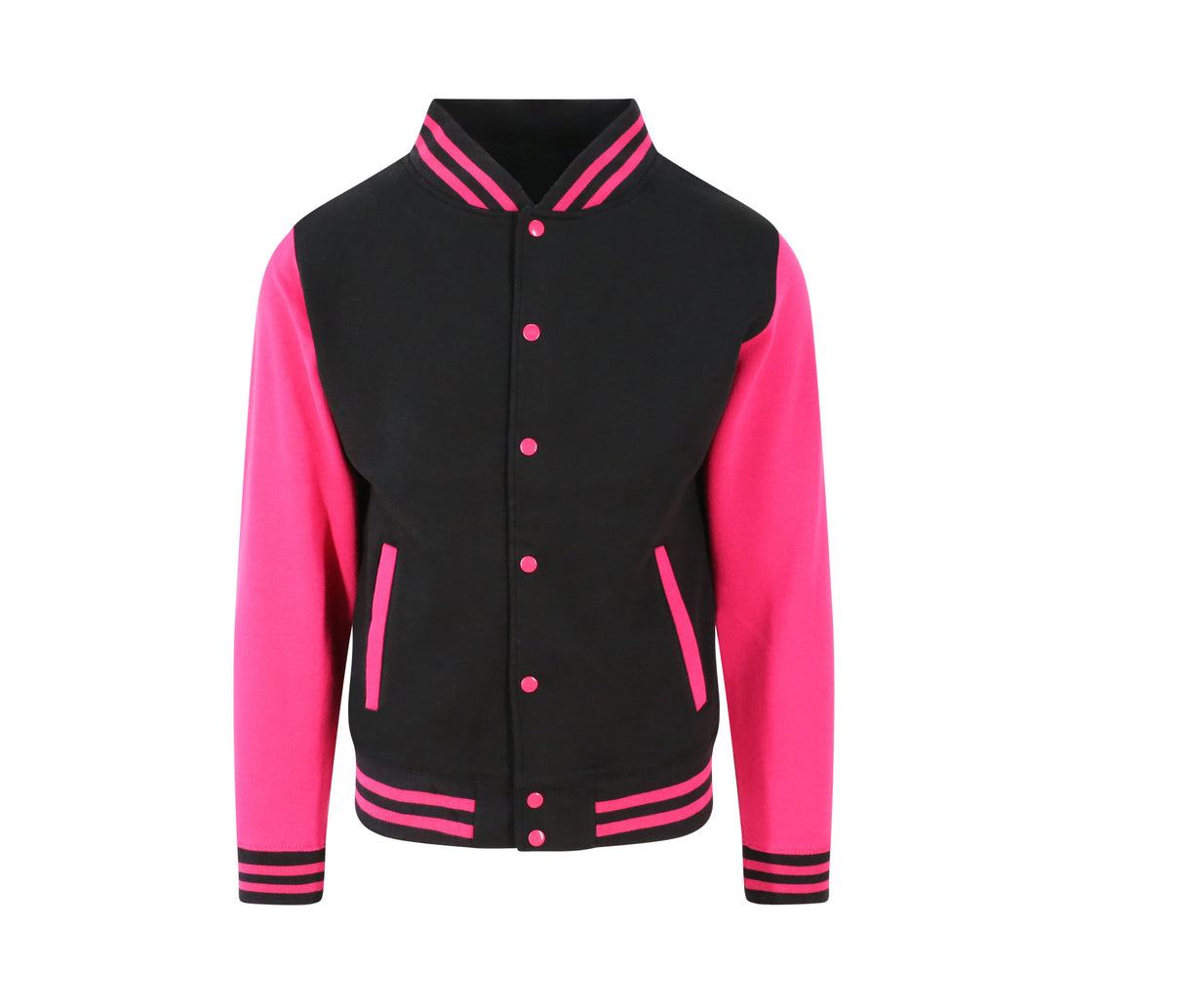 JUST HOODS VARSITY JACKET