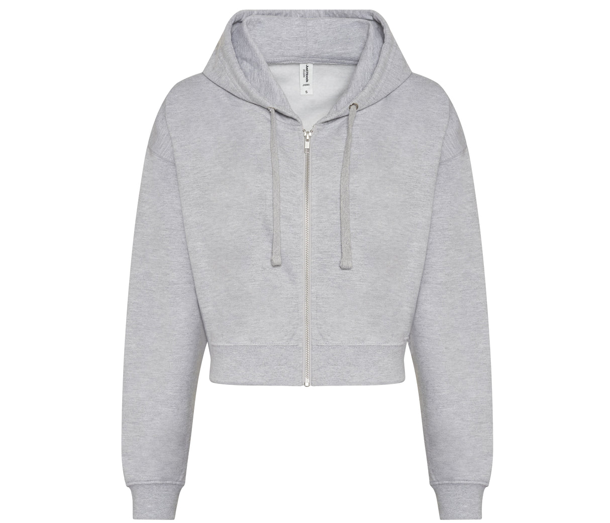 JUST HOODS WOMEN'S FASHION CROPPED ZOODIE