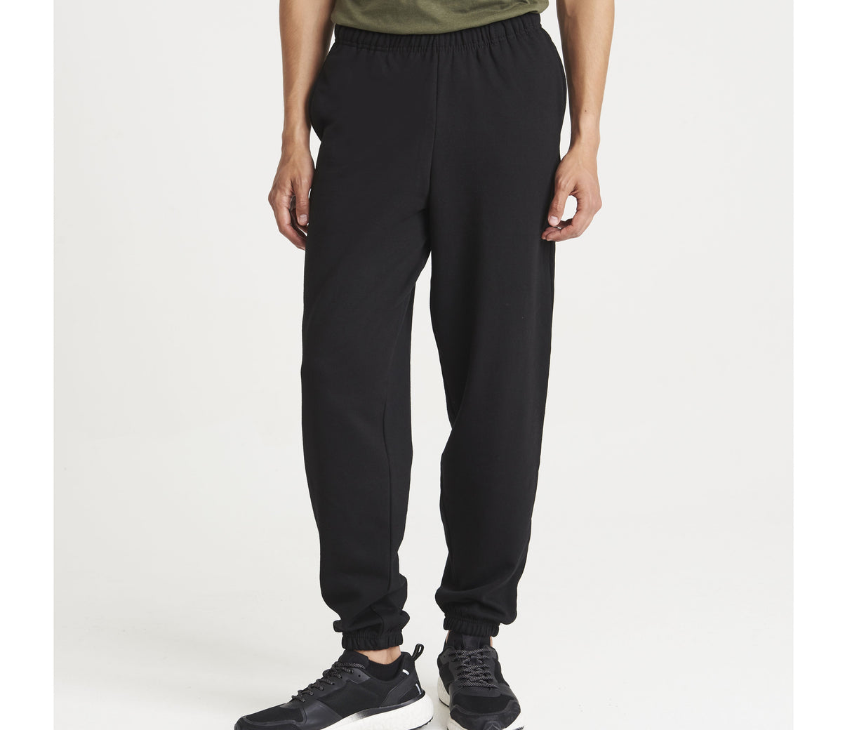 JUST HOODS COLLEGE CUFFED JOGPANTS