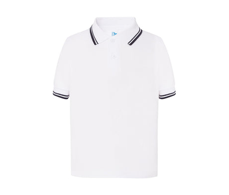 CONTRASTED KID POLO