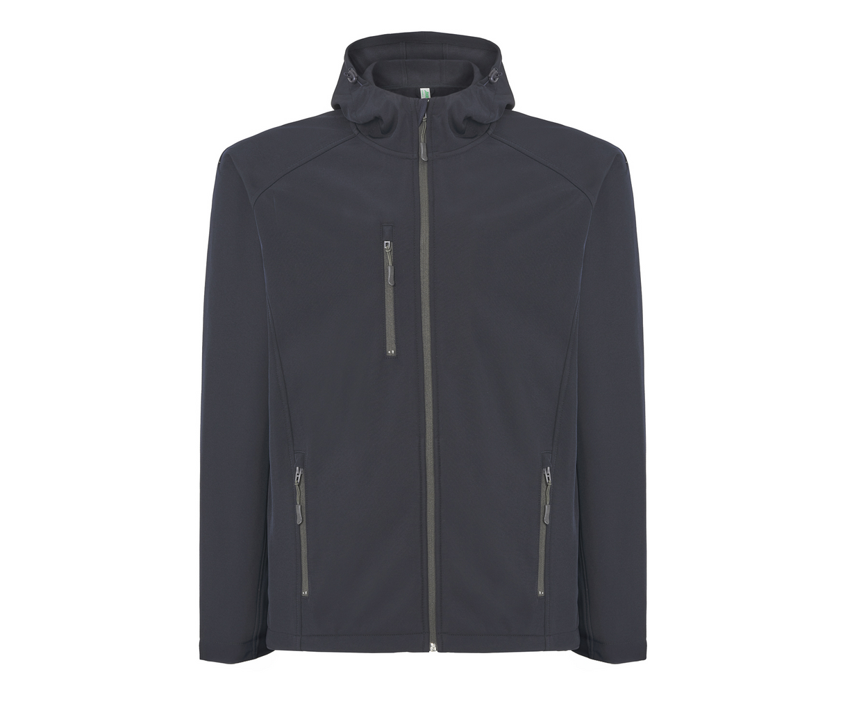 FULL ZIP SOFTSHELL JACKET HOODED