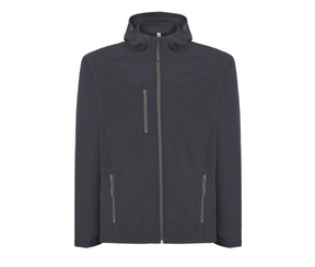 FULL ZIP SOFTSHELL JACKET HOODED